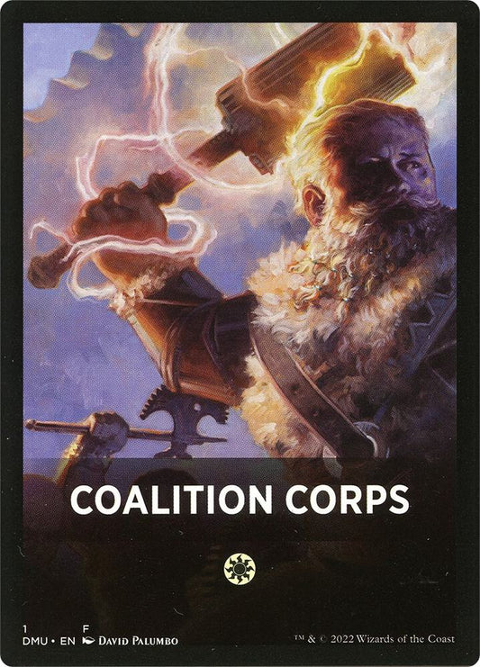 Coalition Corps Theme Card [Dominaria United] 1