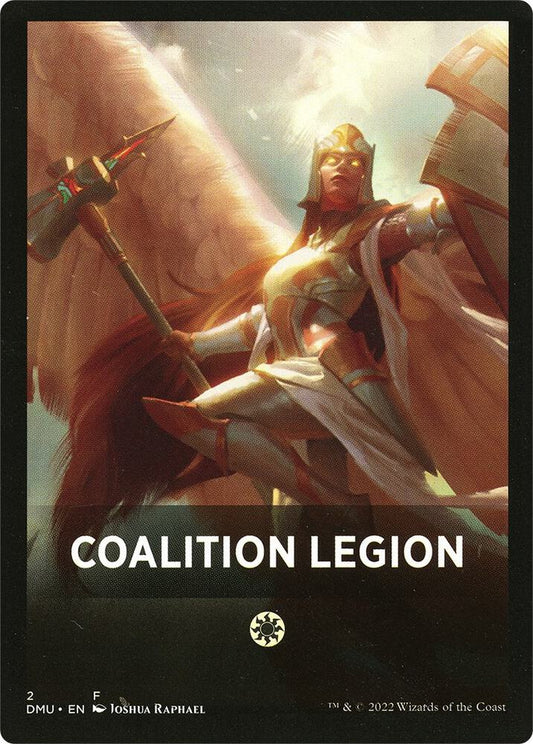 Coalition Legion Theme Card [Dominaria United] 2