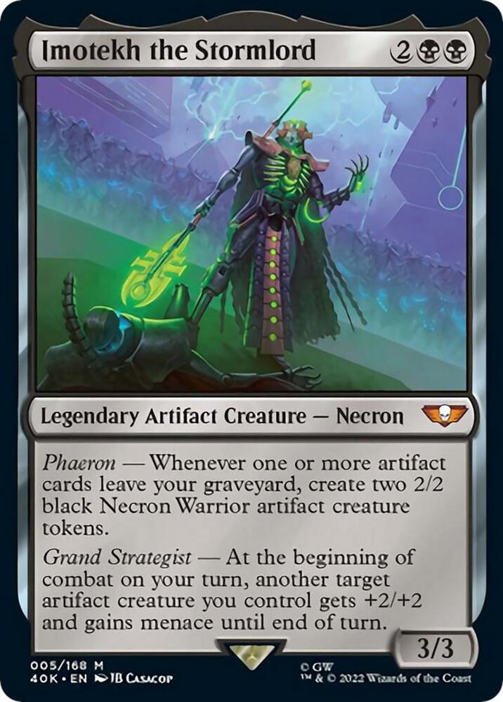 Imotekh the Stormlord (Surge Foil) [Universes Beyond: Warhammer 40,000] 5