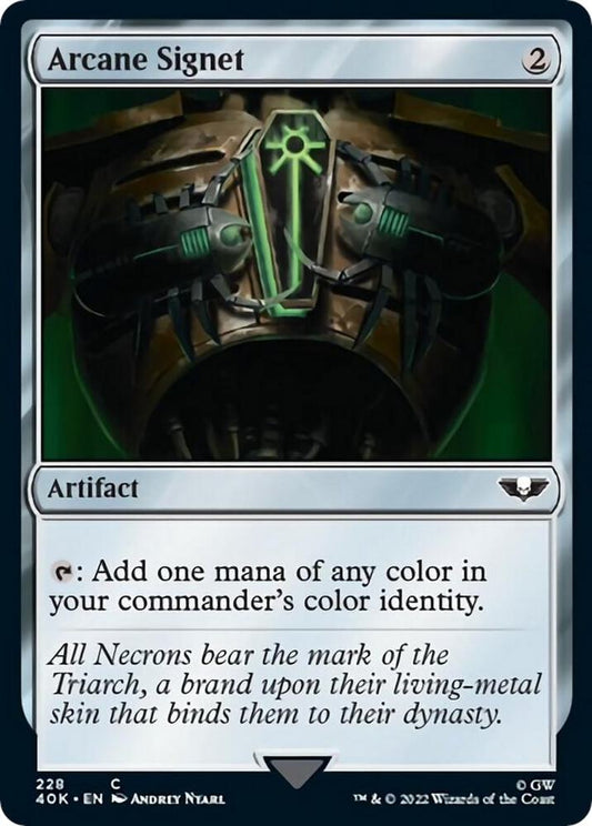 Arcane Signet (228) [Universes Beyond: Warhammer 40,000] 228