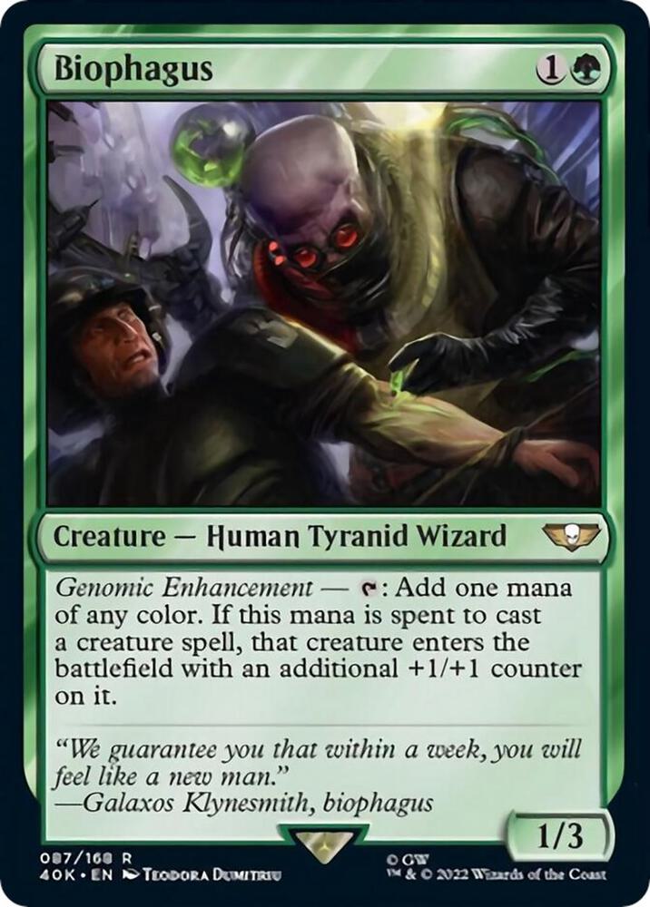 Biophagus (Surge Foil) [Universes Beyond: Warhammer 40,000] 87