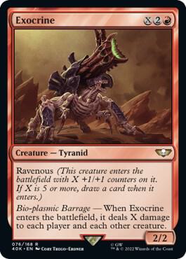 Exocrine (Surge Foil) [Universes Beyond: Warhammer 40,000] 76