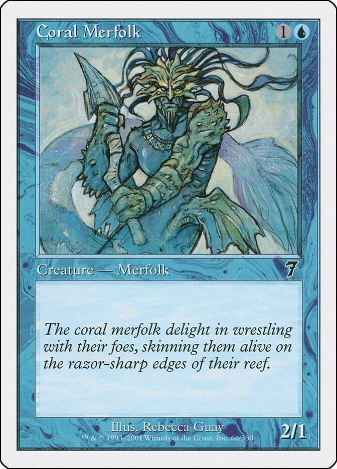 Coral Merfolk [7th Edition] 66