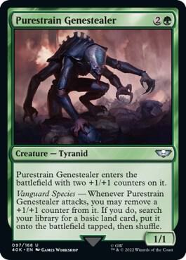 Purestrain Genestealer (Surge Foil) [Universes Beyond: Warhammer 40,000] 97