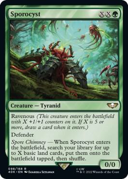 Sporocyst (Surge Foil) [Universes Beyond: Warhammer 40,000] 98