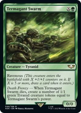 Termagant Swarm (Surge Foil) [Universes Beyond: Warhammer 40,000] 99