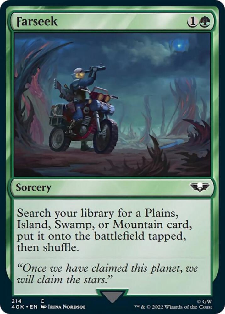 Farseek (Surge Foil) [Universes Beyond: Warhammer 40,000] 214