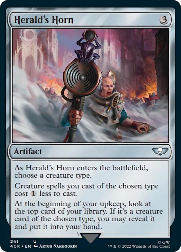 Herald's Horn (Surge Foil) [Universes Beyond: Warhammer 40,000] 241