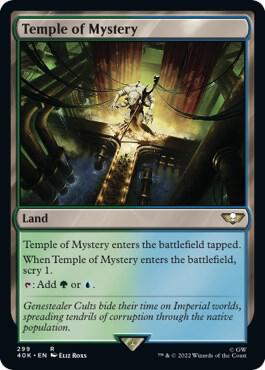 Temple of Mystery (Surge Foil) [Universes Beyond: Warhammer 40,000] 299
