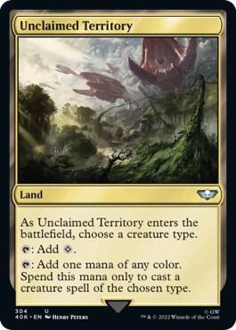 Unclaimed Territory (Surge Foil) [Universes Beyond: Warhammer 40,000] 304