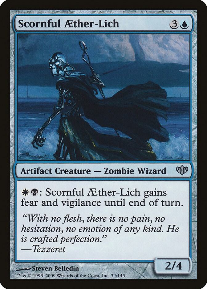 Scornful Aether-Lich [Conflux] 34