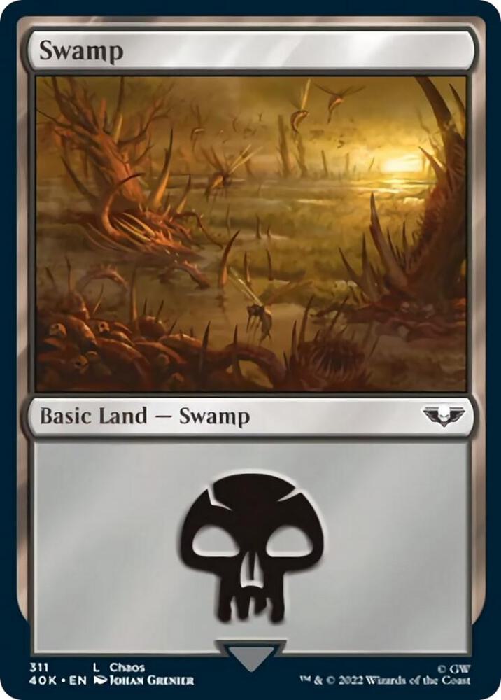 Swamp (311) [Universes Beyond: Warhammer 40,000] 311