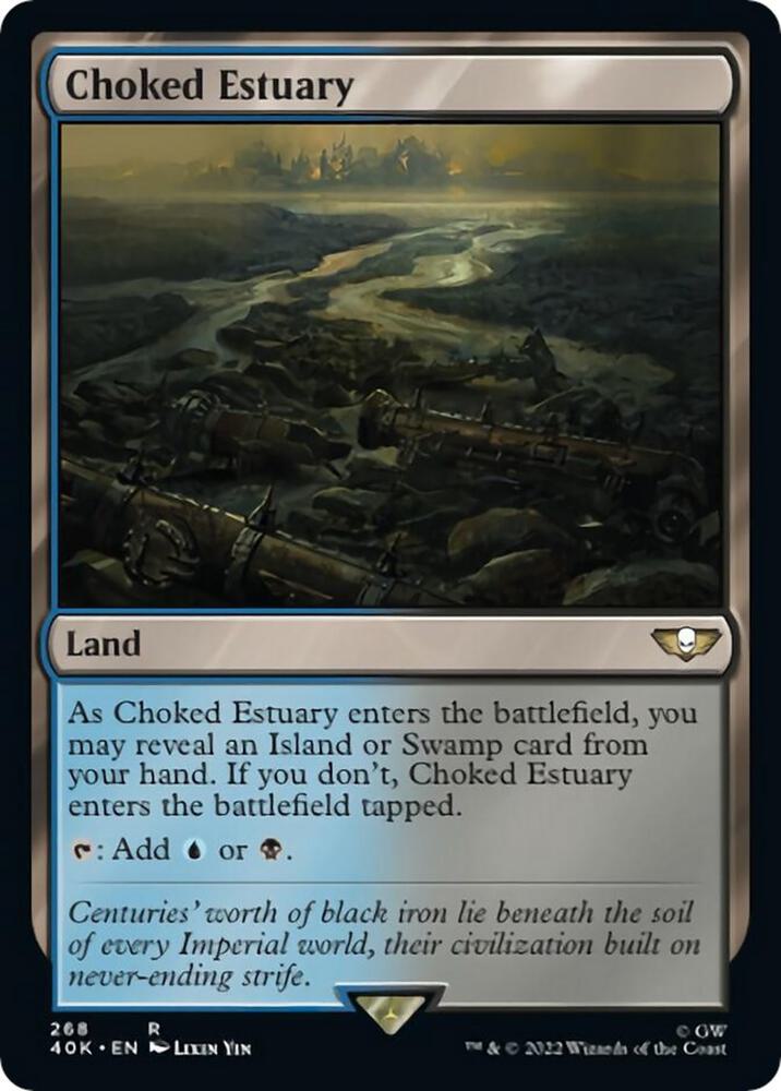 Choked Estuary (Surge Foil) [Universes Beyond: Warhammer 40,000] 268
