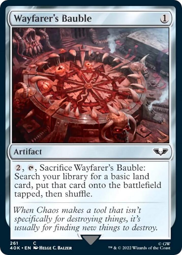 Wayfarer's Bauble (261) [Universes Beyond: Warhammer 40,000] 261