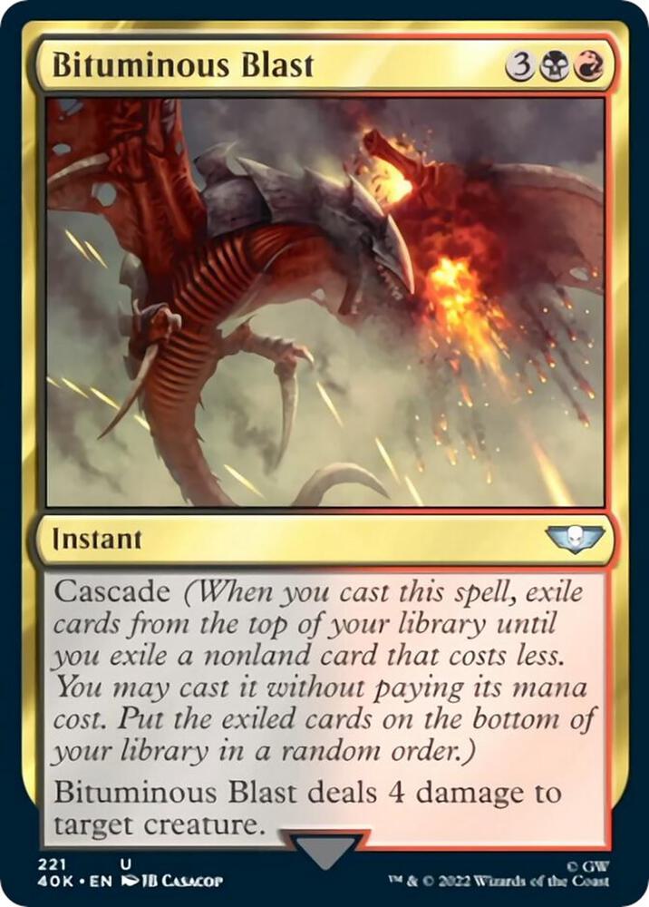 Bituminous Blast [Universes Beyond: Warhammer 40,000] 221