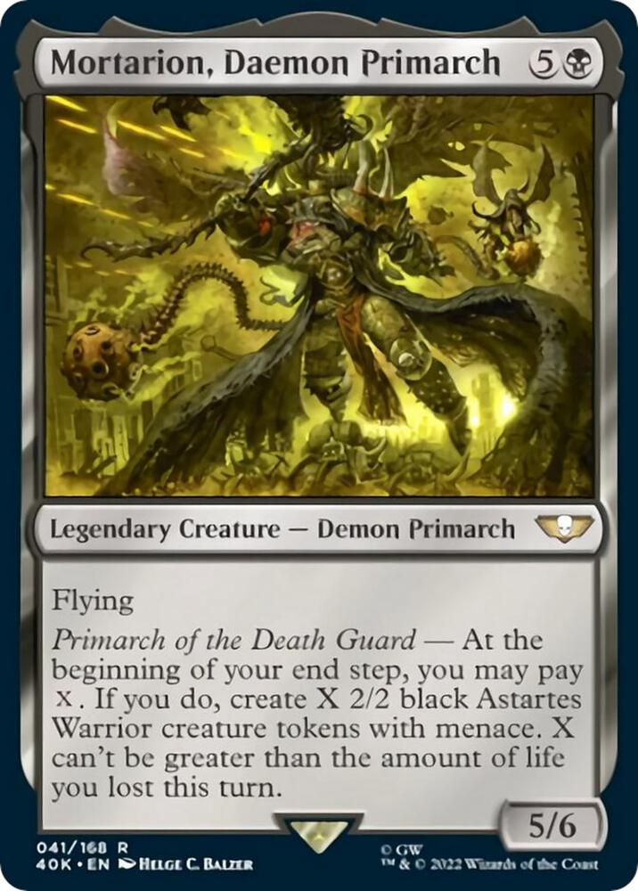 Mortarion, Daemon Primarch [Universes Beyond: Warhammer 40,000] 41