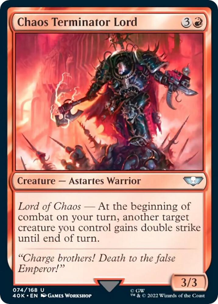 Chaos Terminator Lord [Universes Beyond: Warhammer 40,000] 74