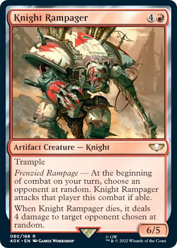 Knight Rampager [Universes Beyond: Warhammer 40,000] 80