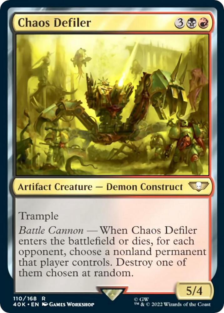 Chaos Defiler [Universes Beyond: Warhammer 40,000] 110