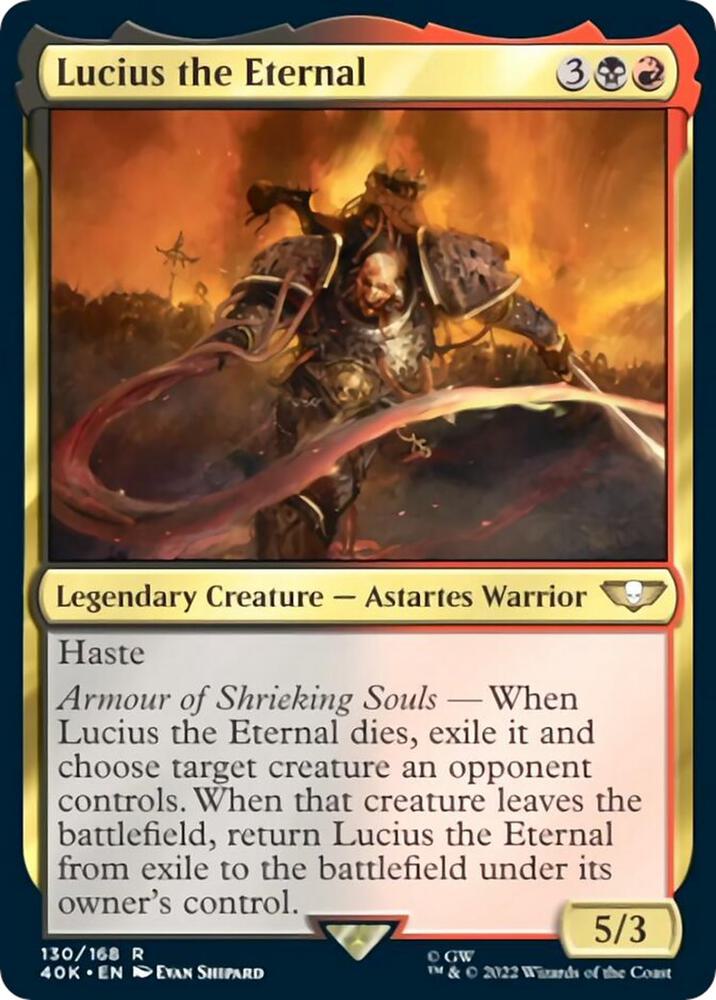 Lucius the Eternal [Universes Beyond: Warhammer 40,000] 130