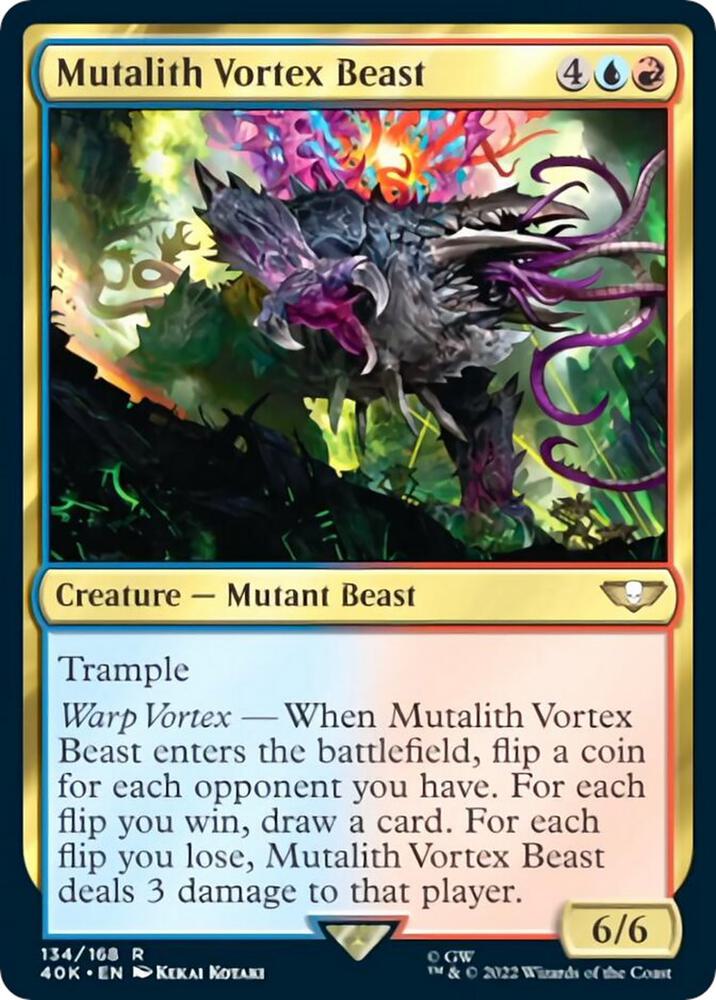 Mutalith Vortex Beast (Surge Foil) [Universes Beyond: Warhammer 40,000] 134