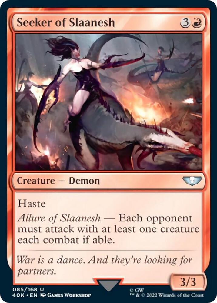 Seeker of Slaanesh (Surge Foil) [Universes Beyond: Warhammer 40,000] 85