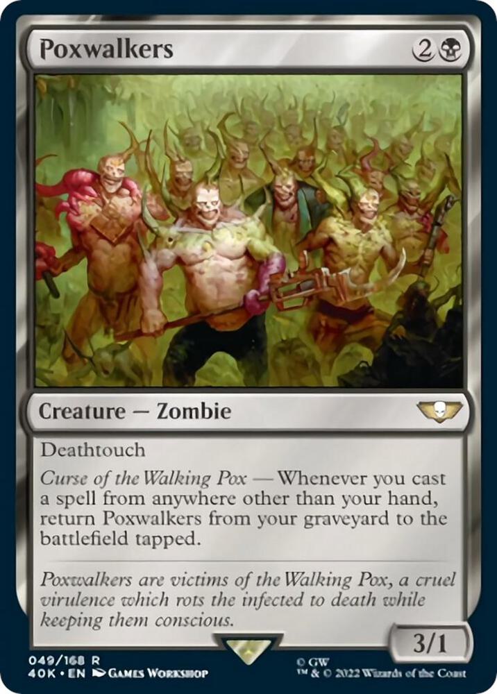 Poxwalkers (Surge Foil) [Universes Beyond: Warhammer 40,000] 49