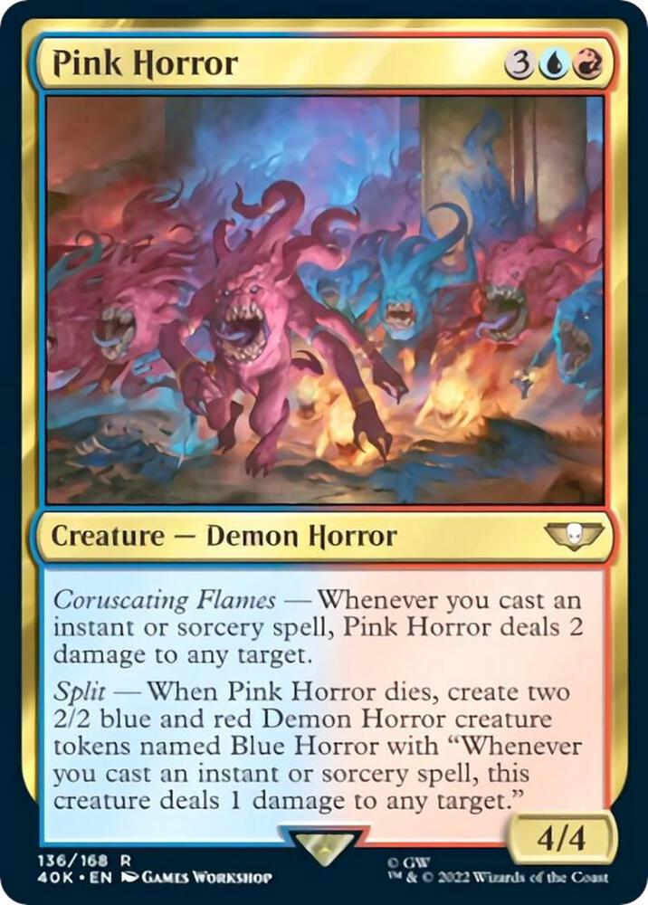 Pink Horror (Surge Foil) [Universes Beyond: Warhammer 40,000] 136