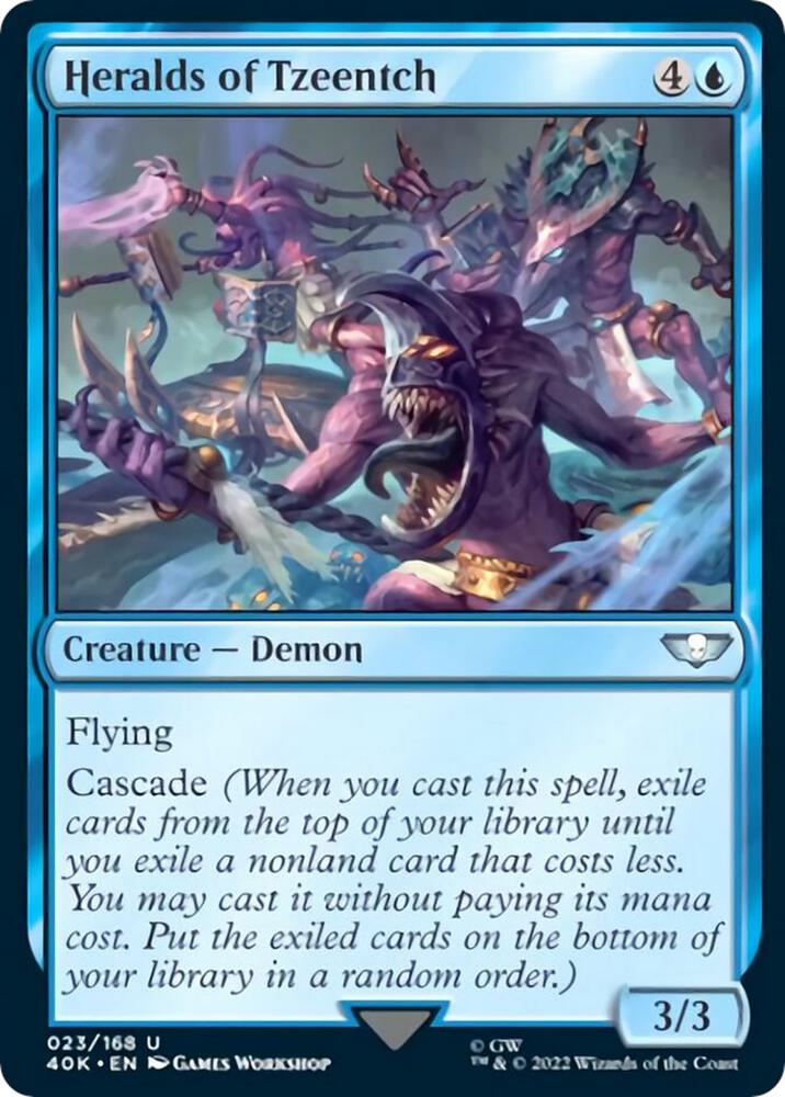 Heralds of Tzeentch (Surge Foil) [Universes Beyond: Warhammer 40,000] 23