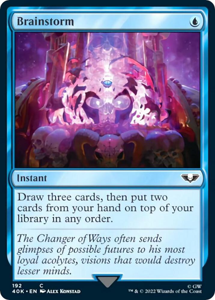 Brainstorm (Surge Foil) [Universes Beyond: Warhammer 40,000] 192