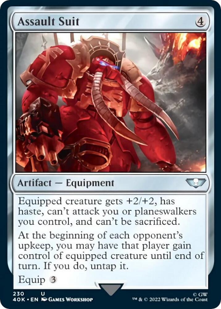 Assault Suit (Surge Foil) [Universes Beyond: Warhammer 40,000] 230