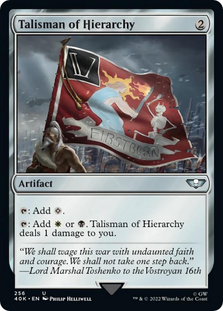 Talisman of Hierarchy [Universes Beyond: Warhammer 40,000] 256