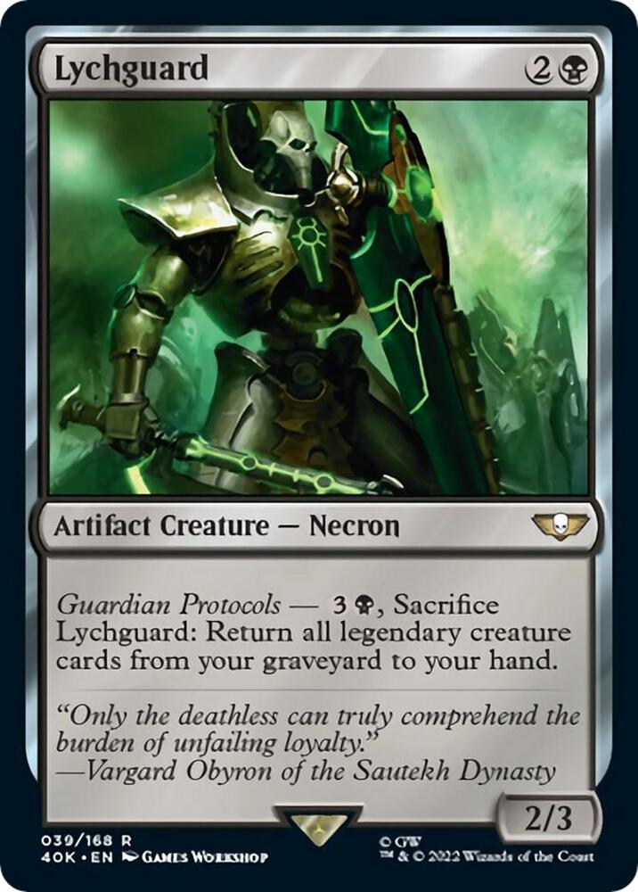 Lychguard (Surge Foil) [Universes Beyond: Warhammer 40,000] 39