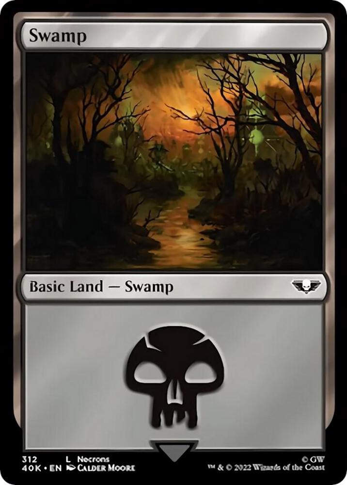 Swamp (312) [Universes Beyond: Warhammer 40,000] 312