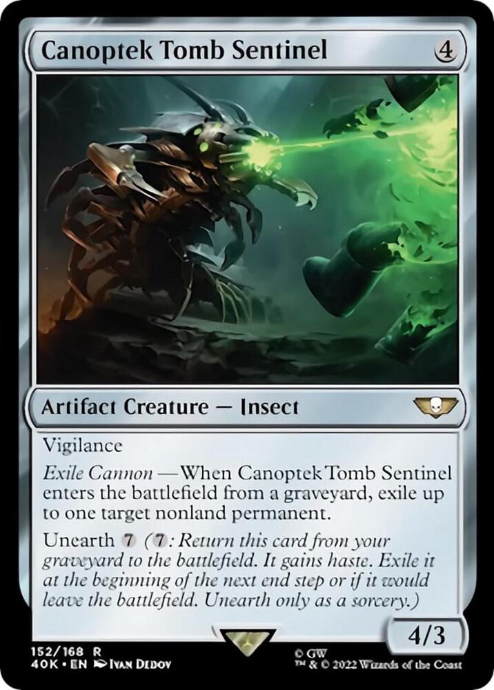 Canoptek Tomb Sentinel [Universes Beyond: Warhammer 40,000] 152