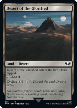 Desert of the Glorified (Surge Foil) [Universes Beyond: Warhammer 40,000] 275