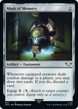 Mask of Memory (Surge Foil) [Universes Beyond: Warhammer 40,000] 243