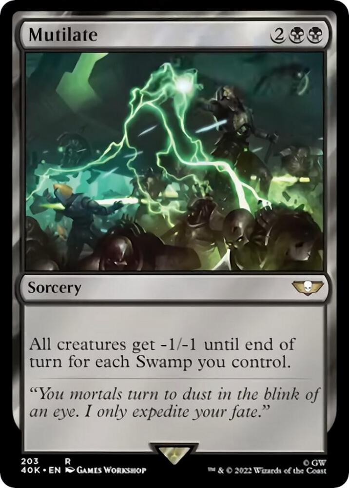 Mutilate (Surge Foil) [Universes Beyond: Warhammer 40,000] 203