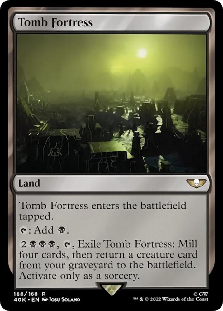 Tomb Fortress (Surge Foil) [Universes Beyond: Warhammer 40,000] 168