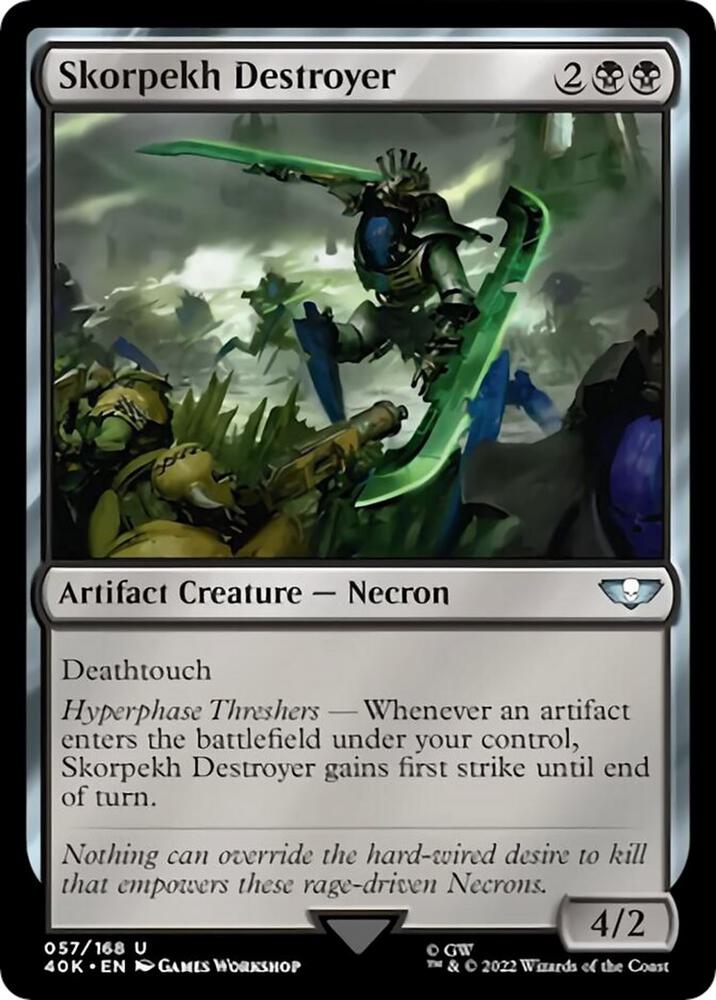 Skorpekh Destroyer (Surge Foil) [Universes Beyond: Warhammer 40,000] 57