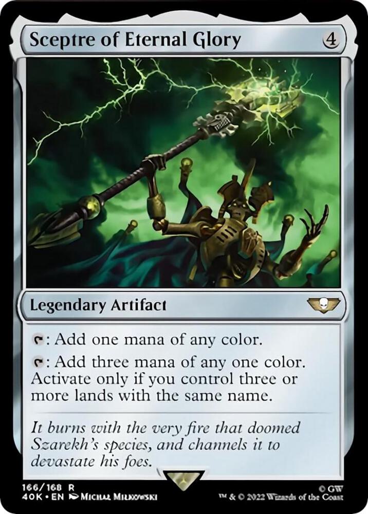 Sceptre of Eternal Glory (Surge Foil) [Universes Beyond: Warhammer 40,000] 166