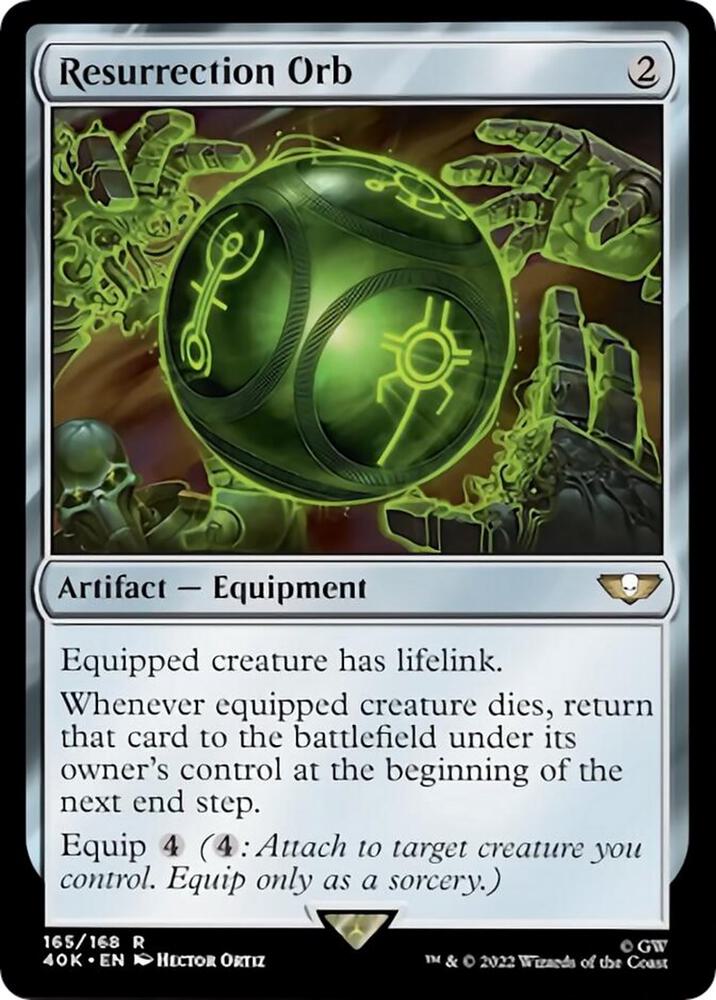Resurrection Orb (Surge Foil) [Universes Beyond: Warhammer 40,000] 165