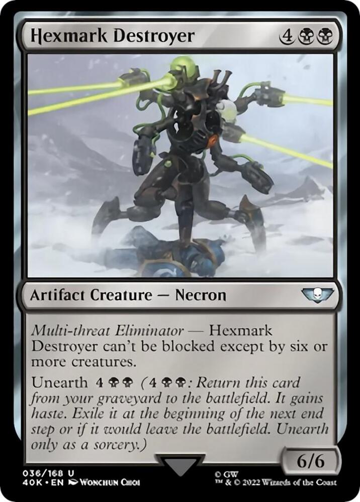 Hexmark Destroyer (Surge Foil) [Universes Beyond: Warhammer 40,000] 36