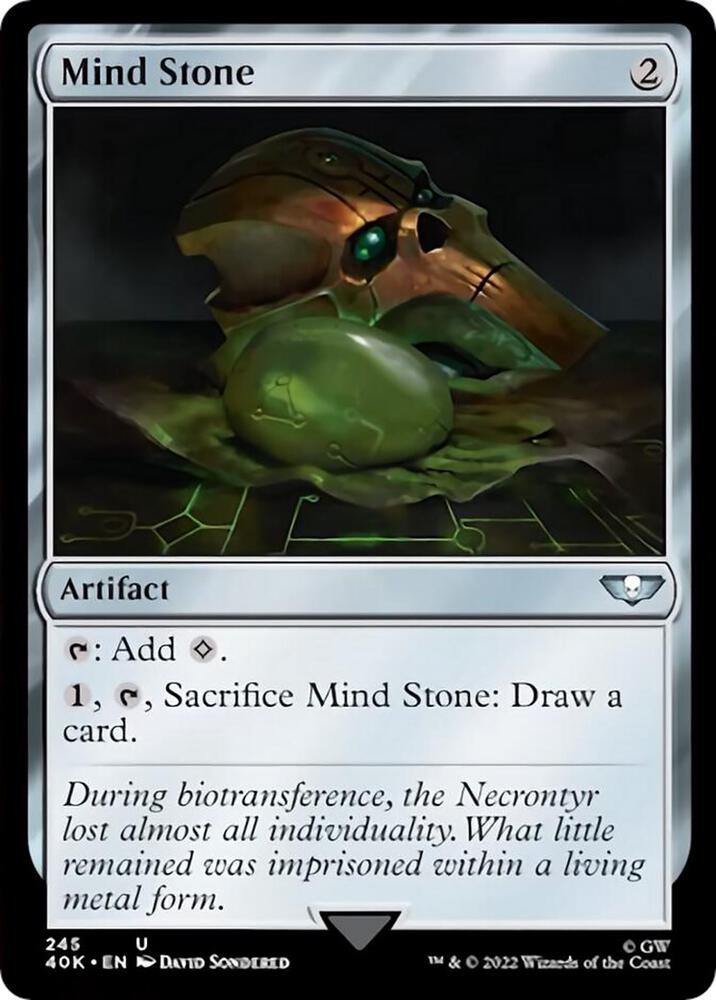 Mind Stone (245) (Surge Foil) [Universes Beyond: Warhammer 40,000] 245
