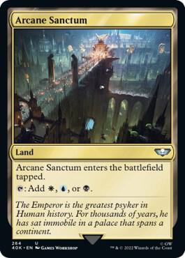 Arcane Sanctum (Surge Foil) [Universes Beyond: Warhammer 40,000] 264