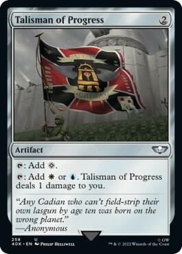 Talisman of Progress [Universes Beyond: Warhammer 40,000] 258