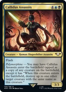 Callidus Assassin [Universes Beyond: Warhammer 40,000] 109