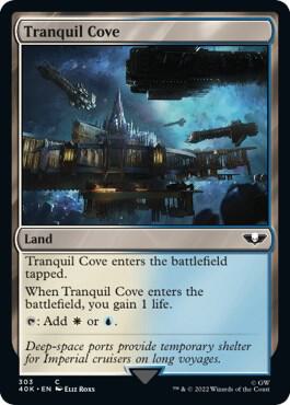 Tranquil Cove (Surge Foil) [Universes Beyond: Warhammer 40,000] 303