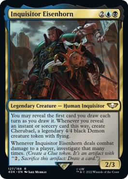 Inquisitor Eisenhorn (Surge Foil) [Universes Beyond: Warhammer 40,000] 127