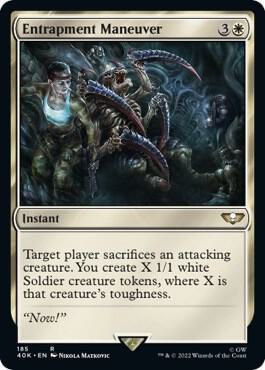 Entrapment Maneuver (Surge Foil) [Universes Beyond: Warhammer 40,000] 185